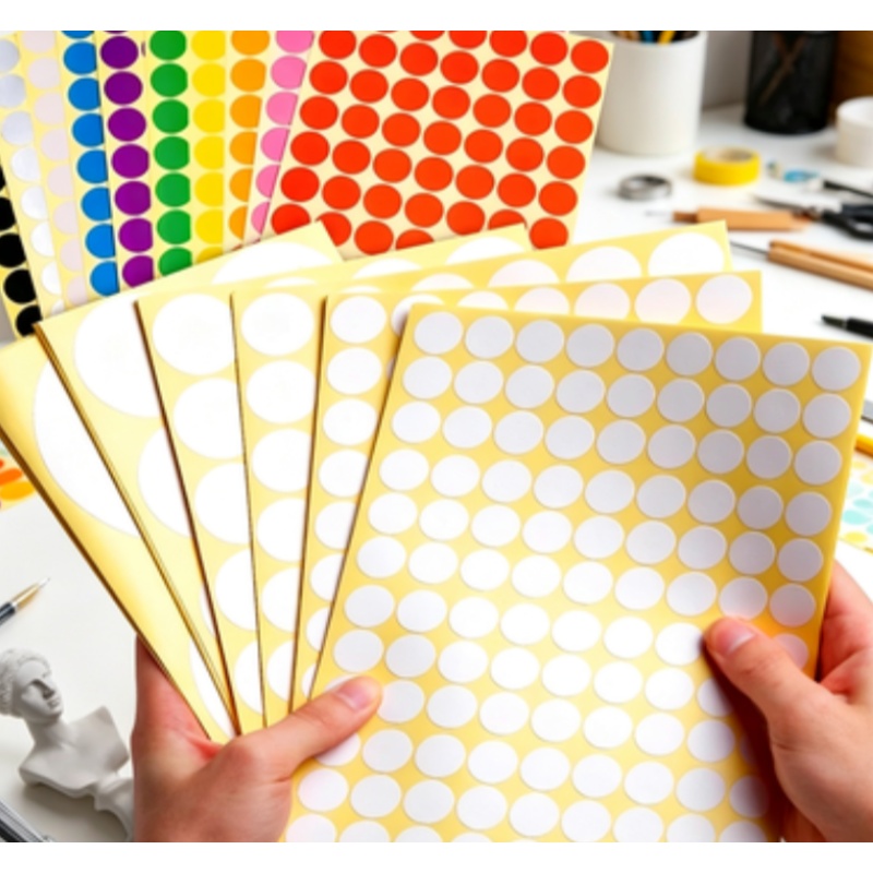 16 Color Label Dot Stickers Se - Food Storage Labels 评论和价格