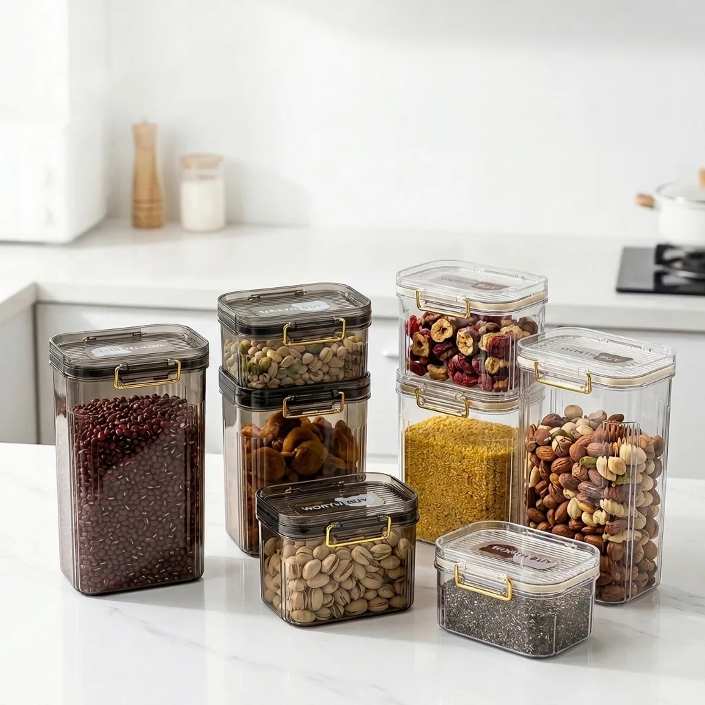Airtight Food Storage Containe - Food Storage With Dividers 评论和价格