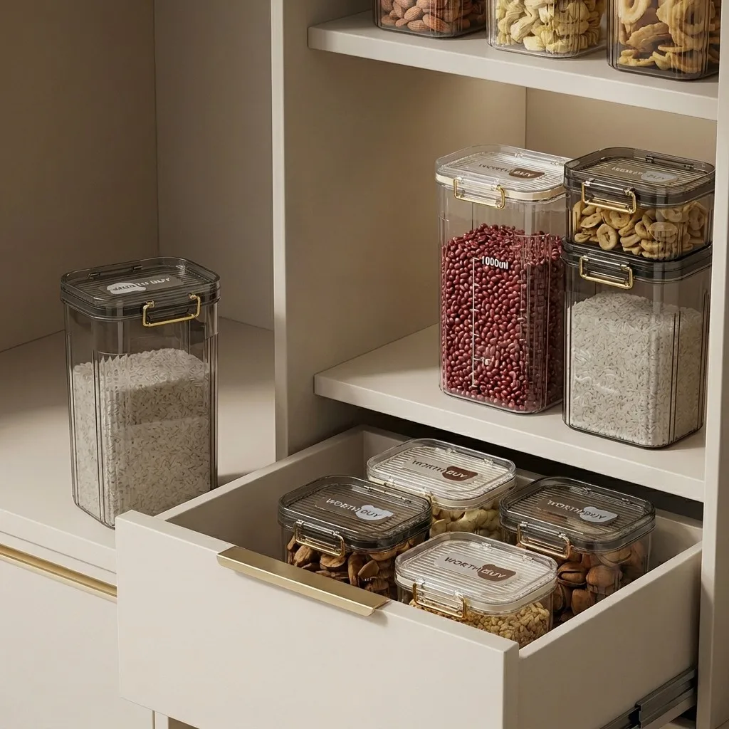 Airtight Food Storage Containe - Food Storage With Dividers 评论和价格