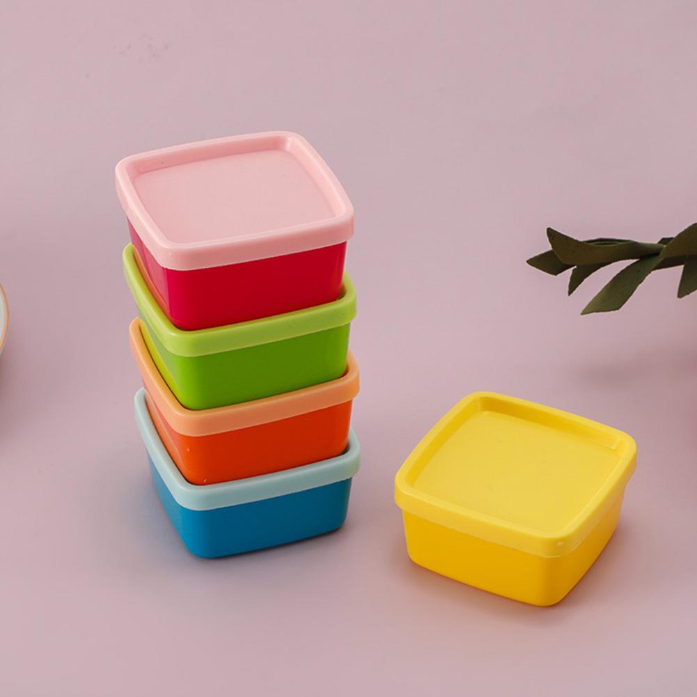 5Pcs Mini Squeeze Bottle Lunch - Food Storage Meals 评论和价格