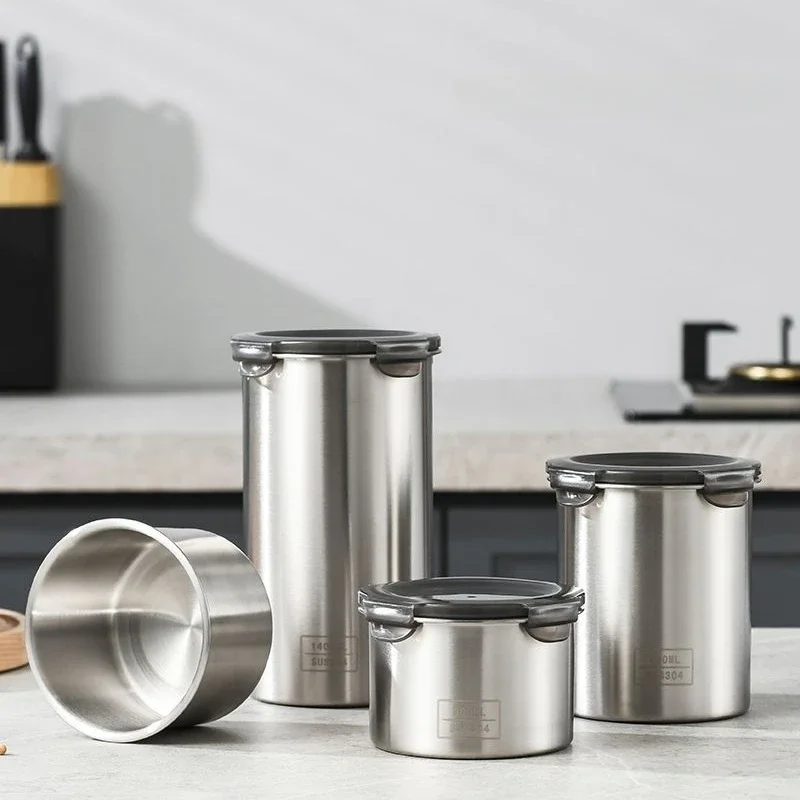 304 Stainless Airtight Contain - Food Storage With Dividers 评论和价格