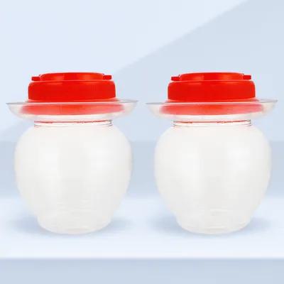 2Pcs Pickle Jar Household Plas - Food Storage Containers 评论和价格