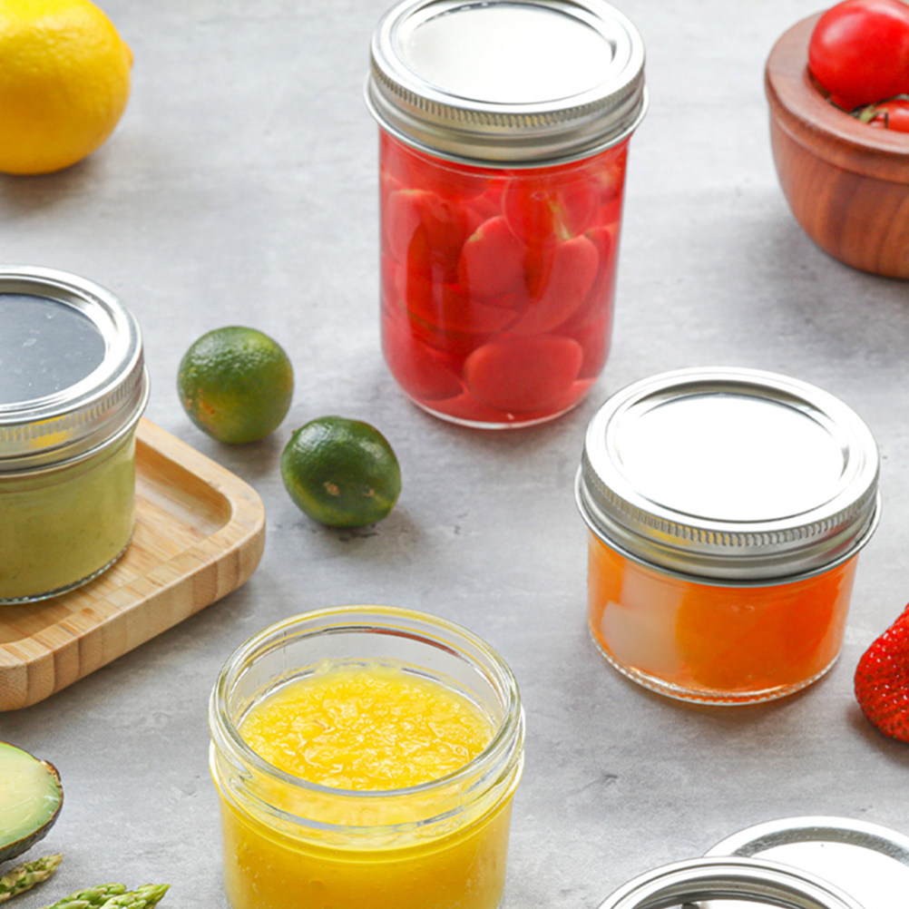 3Pcs Mini Mason Jars Aluminum  - Food Storage Containers 评论和价格