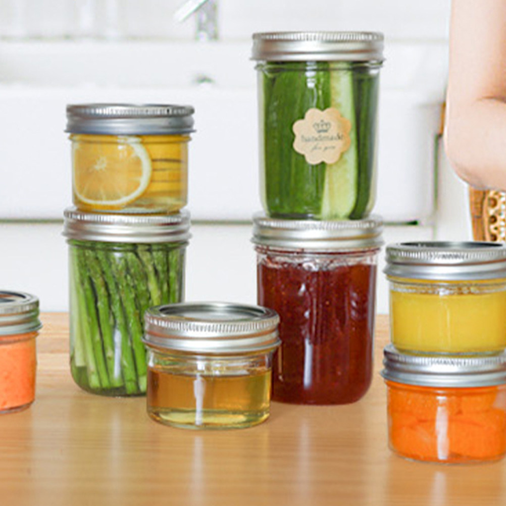 3Pcs Mini Mason Jars Aluminum  - Food Storage Containers 评论和价格