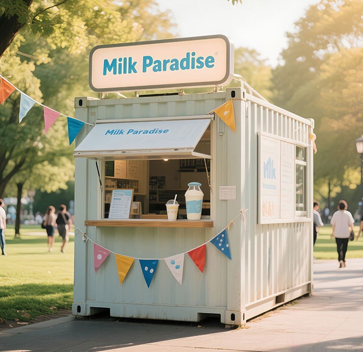 Prefab Container Coffee Shop M - Food Storage Containers 评论和价格