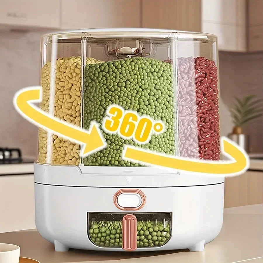 6-Compartment 360° Rotating Ai - Food Storage Meals 评论和价格