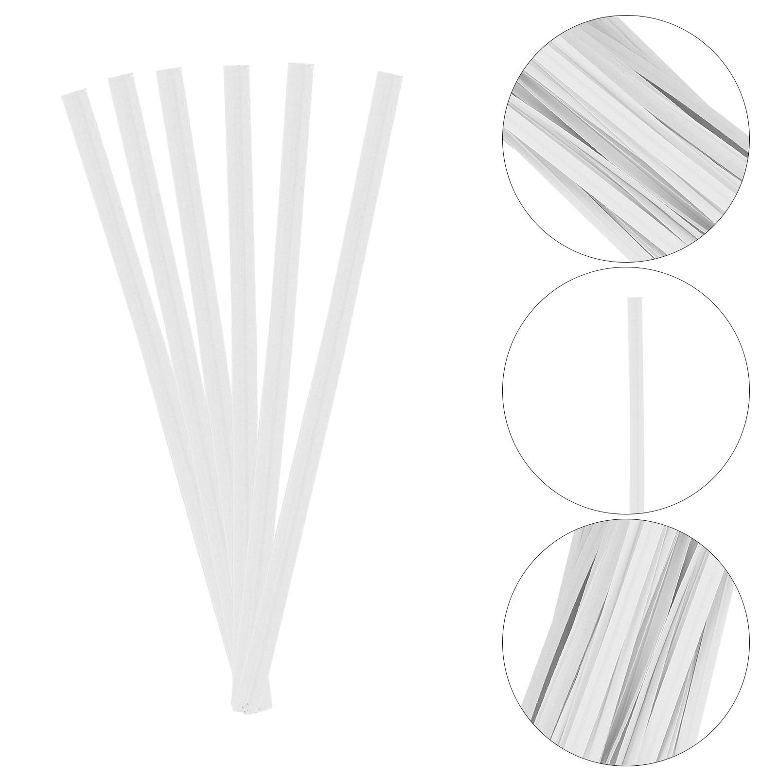 White Paper Twist Ties 1000 Pa - Food Storage Bag 评论和价格