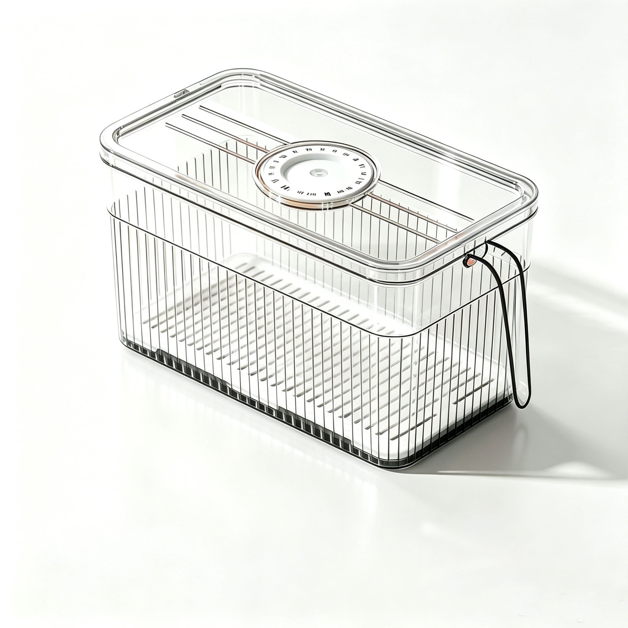 Refrigerator Storage Box with  - Food Storage With Dividers 评论和价格