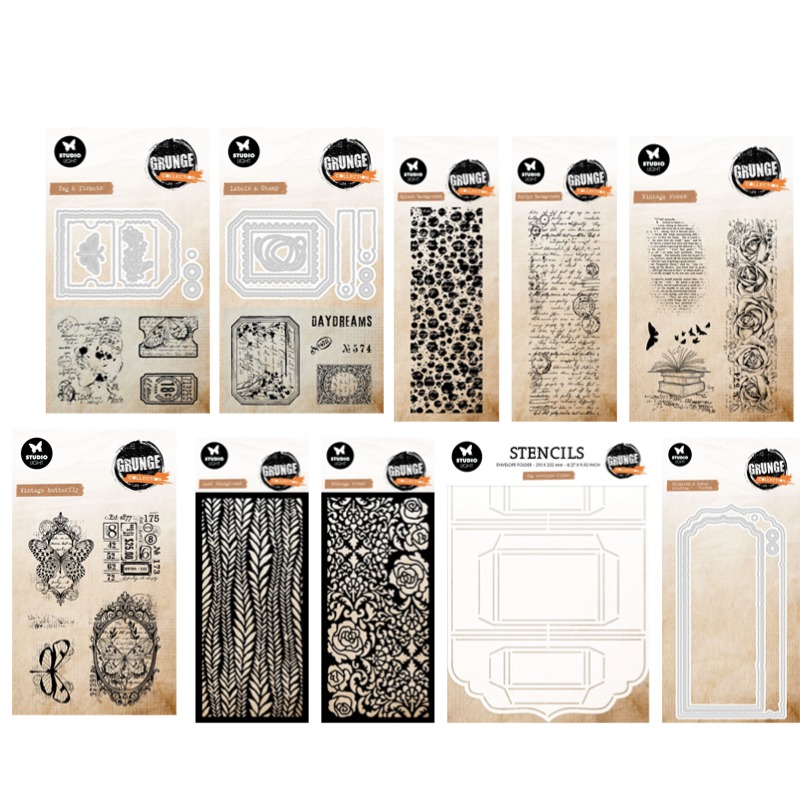 Tag Envelope Grunge Collection - Food Storage Labels 评论和价格