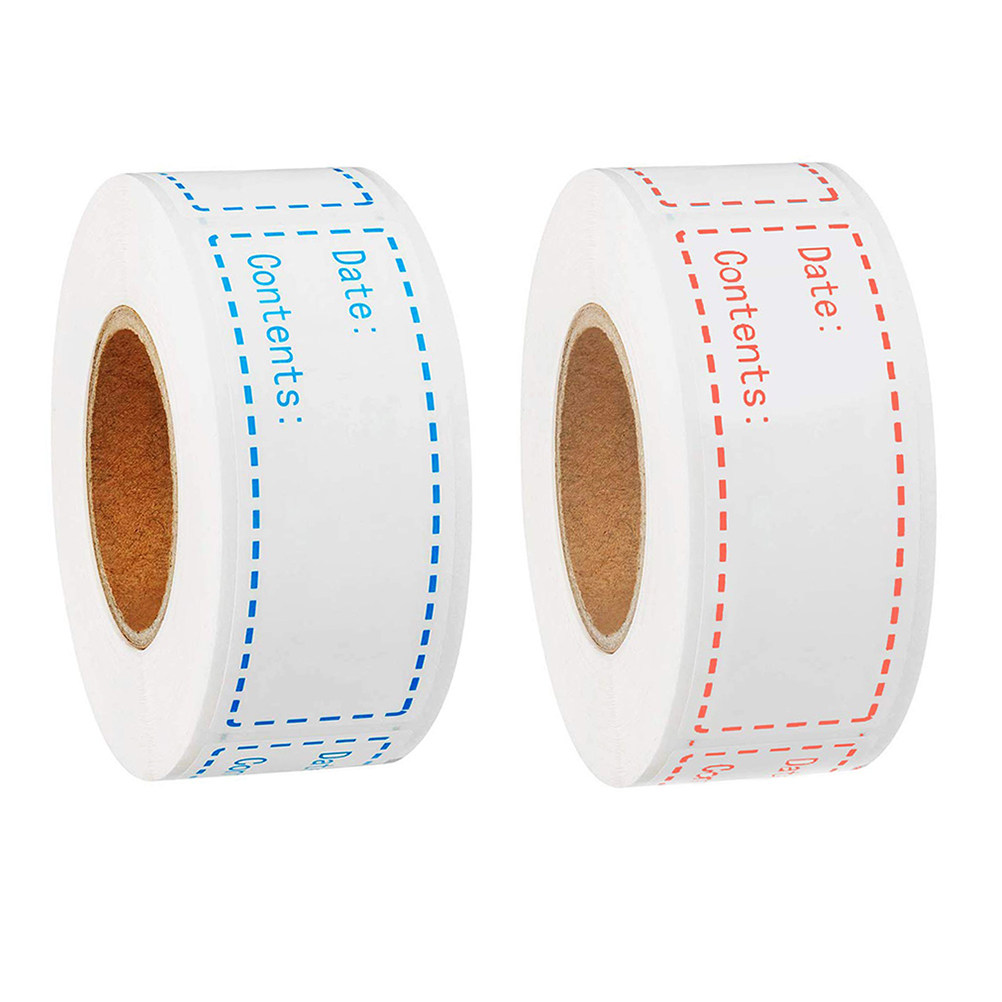 2 Rolls Rectangular Food Date  - Food Storage Labels 评论和价格