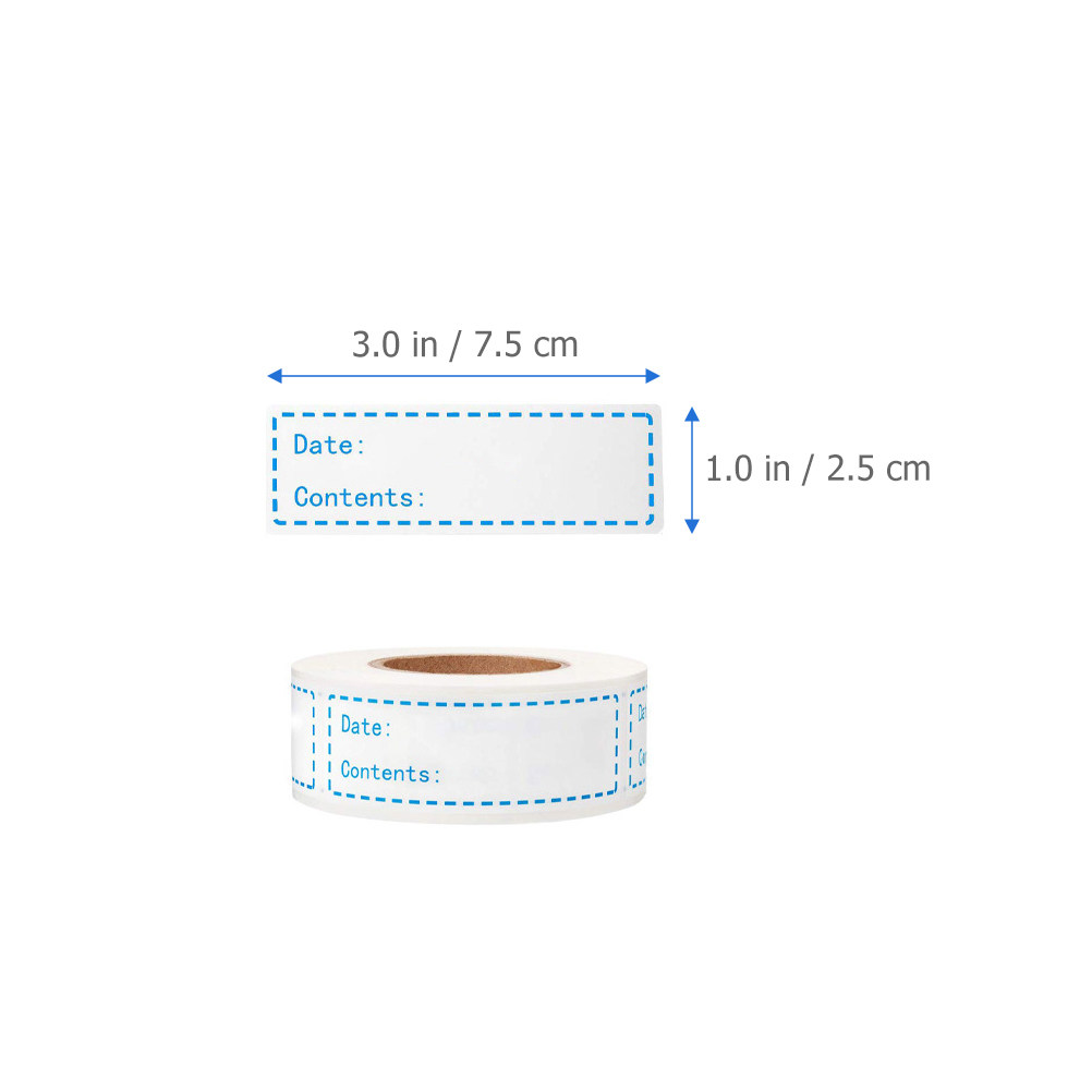 2 Rolls Peel and Stick Food La - Food Storage Labels 评论和价格