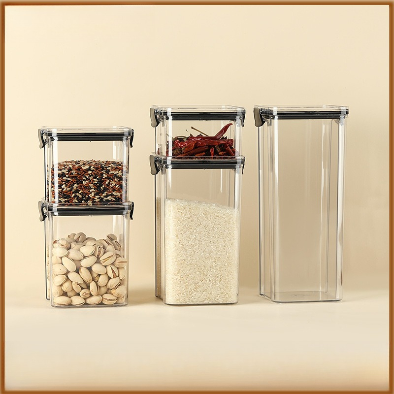 1PC Square Thickened Clear Pla - Food Storage Containers 评论和价格
