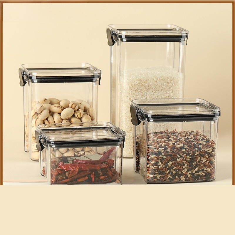 1PC Square Thickened Clear Pla - Food Storage Containers 评论和价格