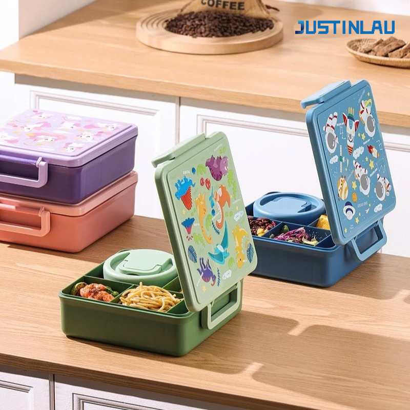 Lunch Box Cartoon Fruit Salad  - Food Storage Oven Safe 评论和价格