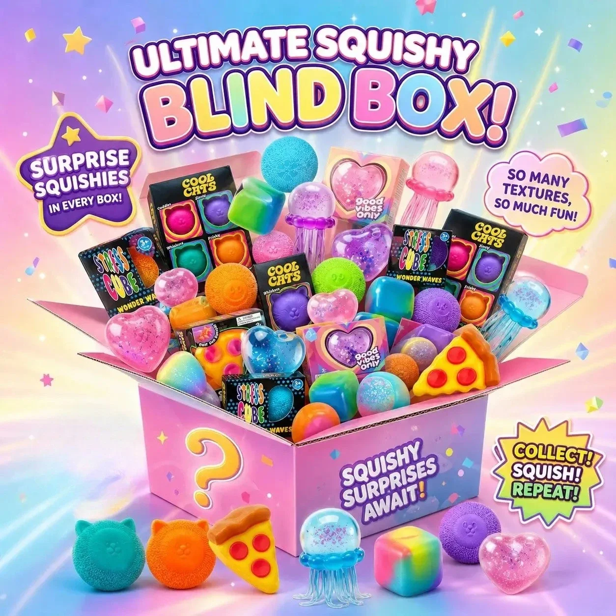100+Mystery Fidget Toy Blind B - Food Storage Bag 评论和价格