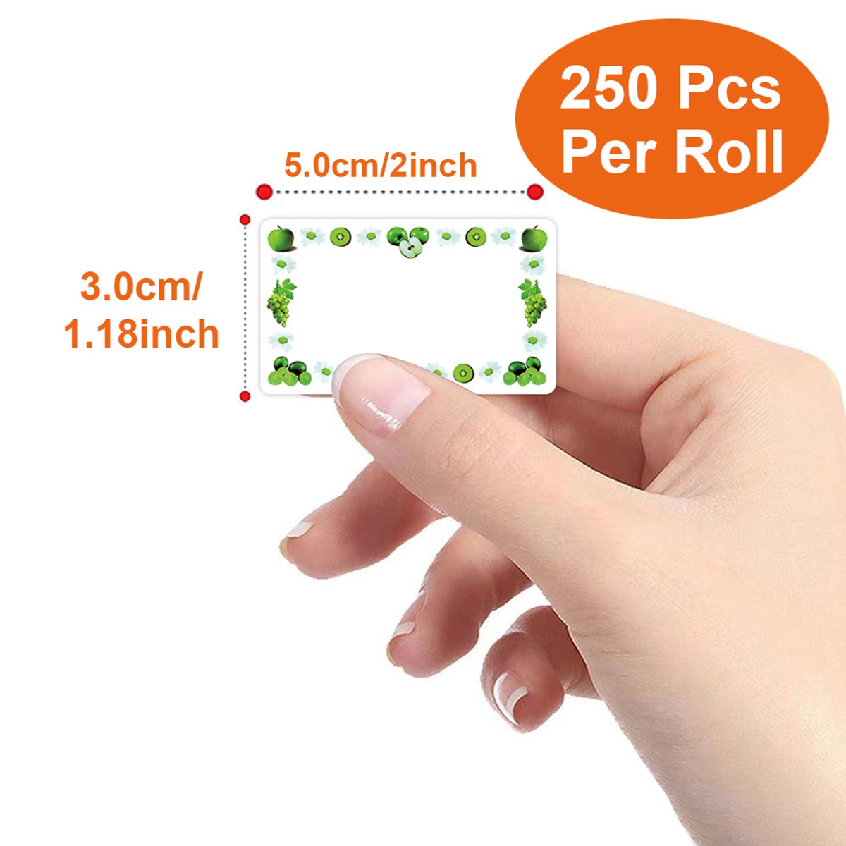 250Pcs Rectangle Canning Label - Food Storage Labels 评论和价格